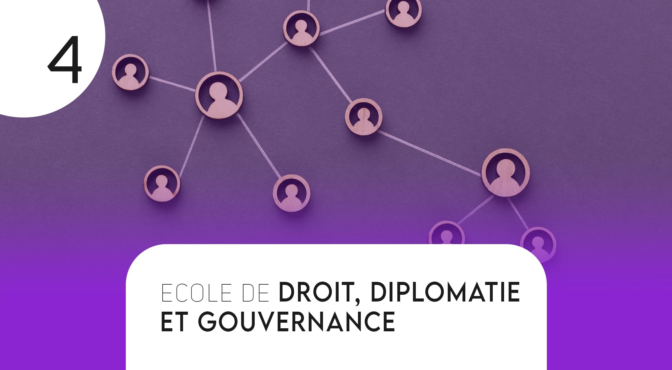 École Diplomatie & Gouvernance — Sup'Management