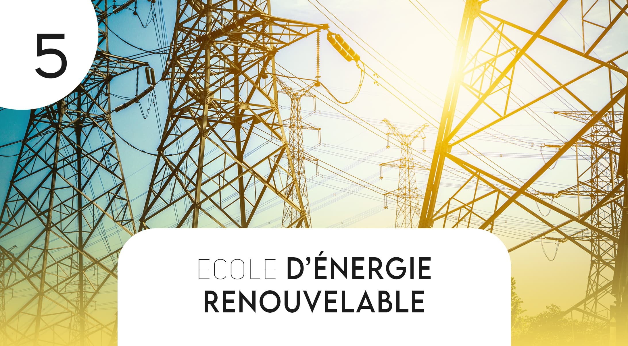 École Énergies Renouvelables — Sup'Management