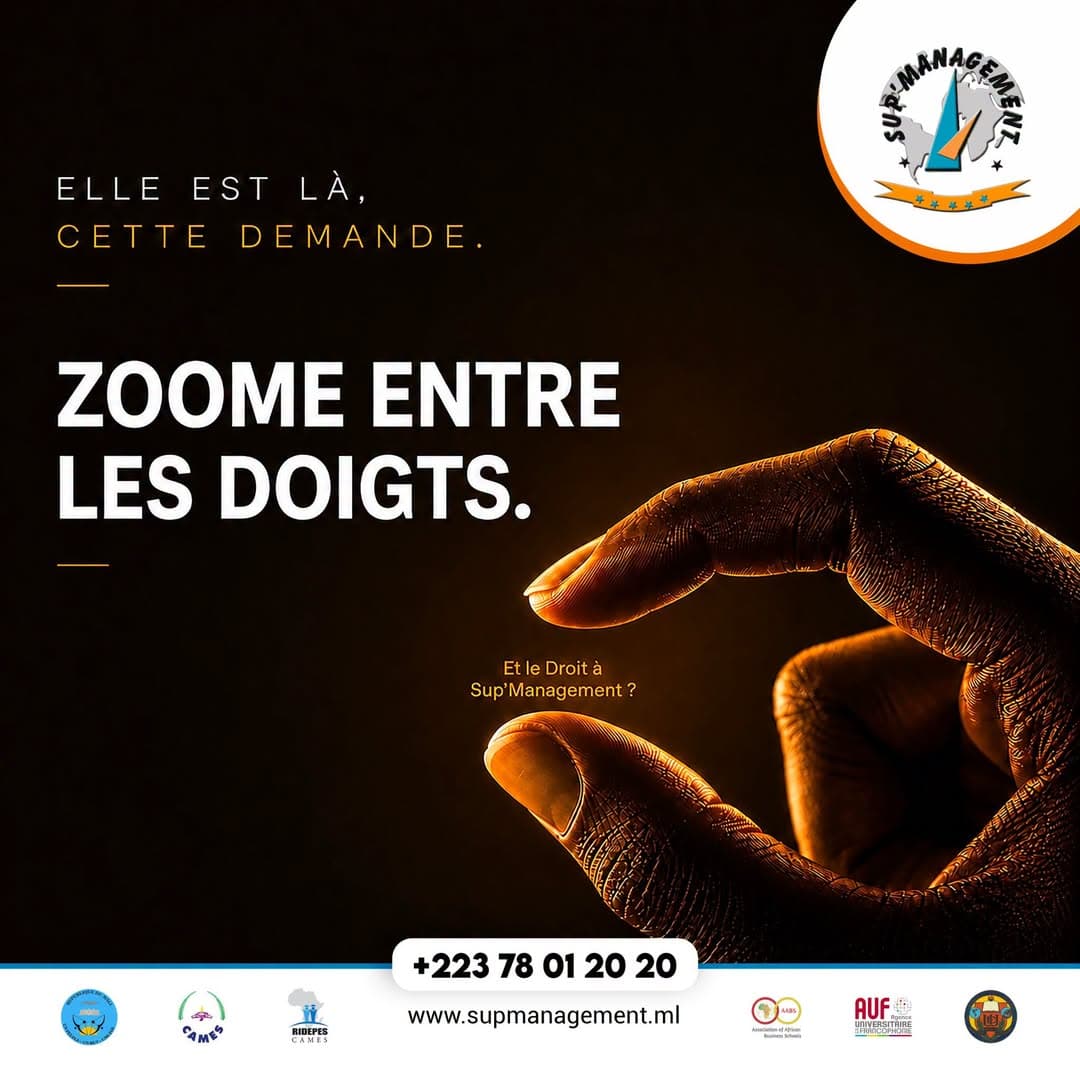 Zoomez entre les doigts.