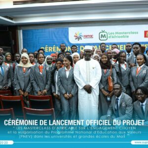 Sup’Management participe à la cérémonie de lancement des Masterclass Africable sur l’Engagement Citoyen et la vulgarisation du PNEV